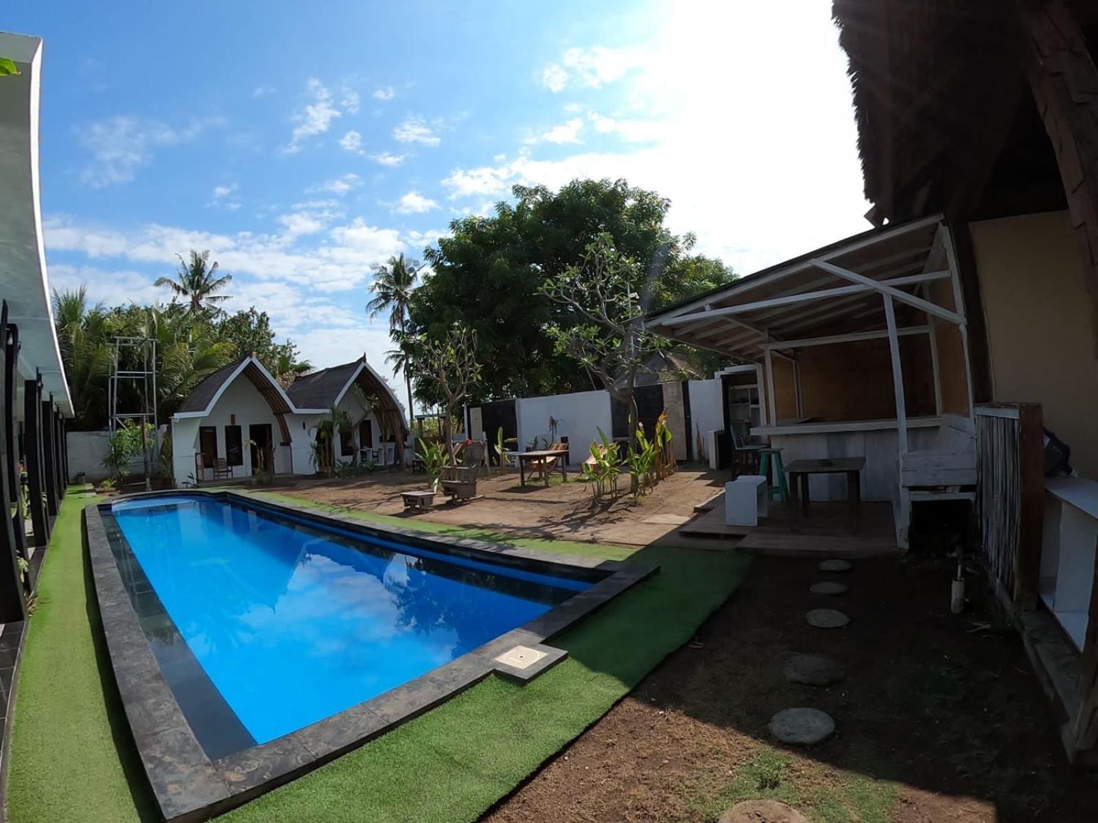 Hotel Mahapuri Gili Air Exterior foto